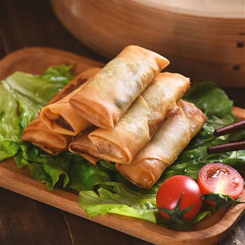 IQF Frozen Spring Rolls Factory - Vegetarian Instant Food Crispy Cooking