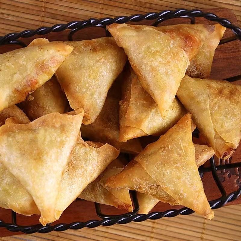 Vegetable Curry Samosa Supplier - High Quality Vegan Instant Food Chinese Snack