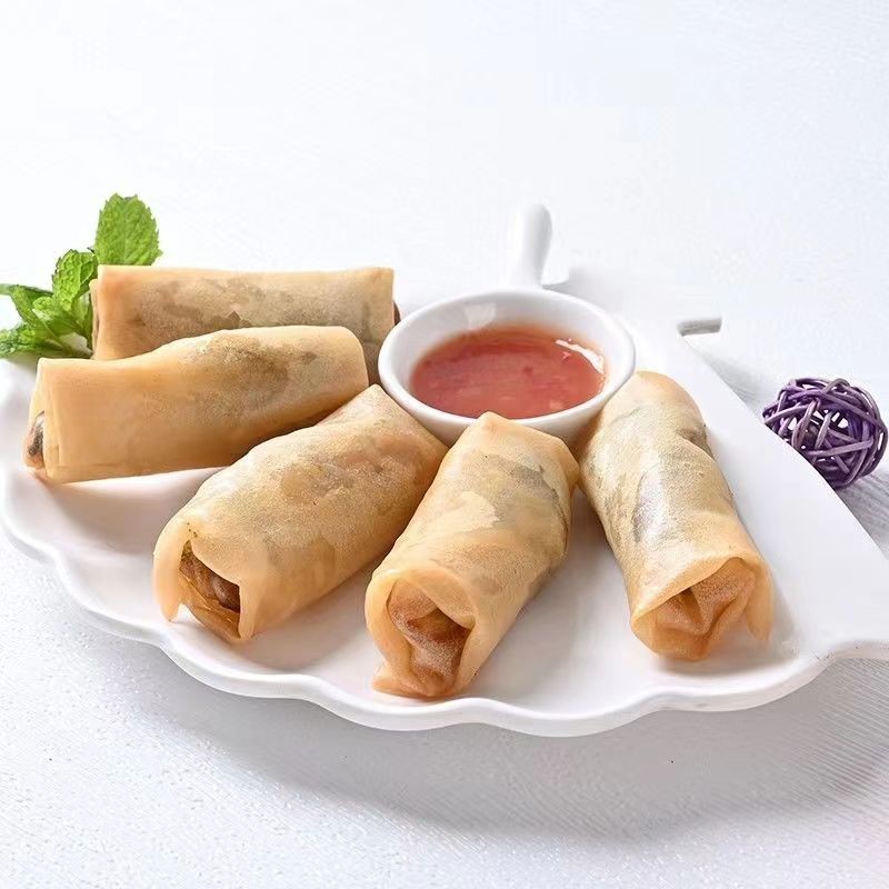 IQF Frozen Spring Rolls Factory - Vegetarian Instant Food Crispy Cooking