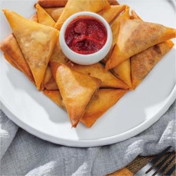 IQF Frozen Vegetable Samosa Factory - Traditional Snacks Curry Triangle Roll
