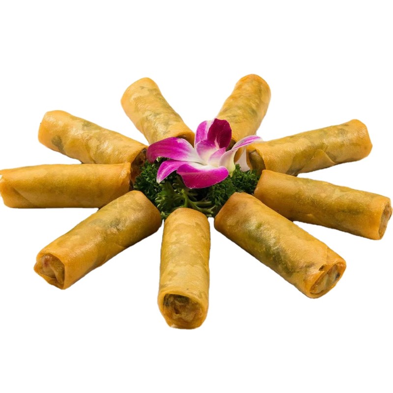 IQF Frozen Vegetable Spring Rolls Manufacturer - Wholesale Customized 1kg Bag Packaging