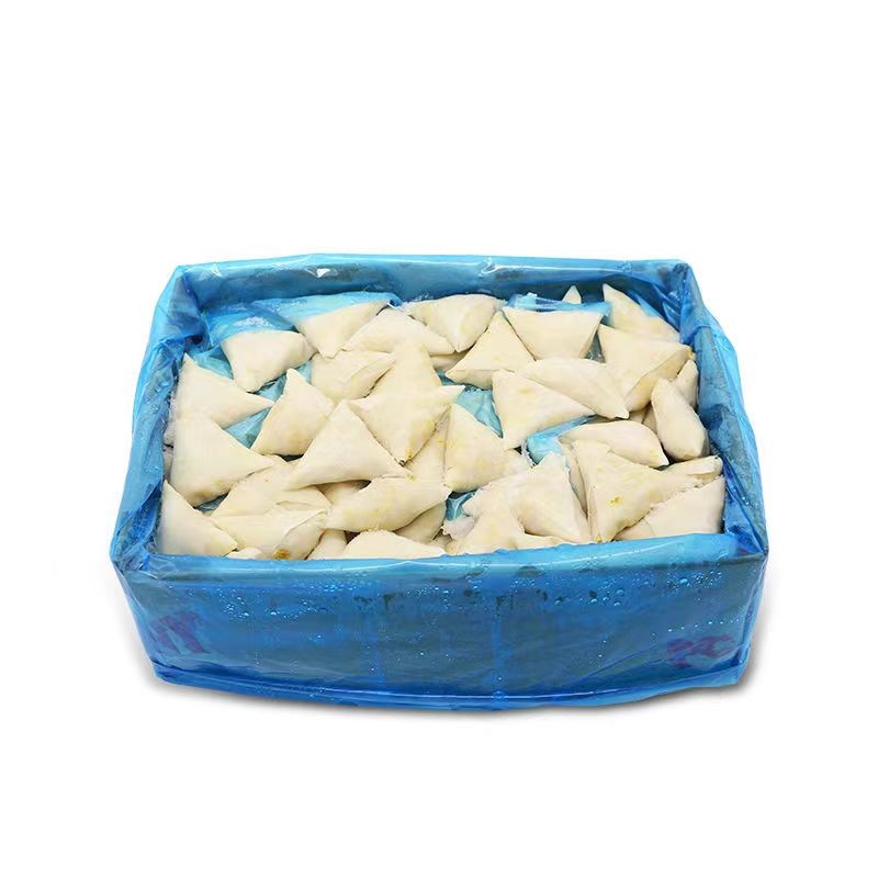 IQF Frozen Samosa Factory - Bag Packaging Nutritious Breakfast Semi-Finished Snacks