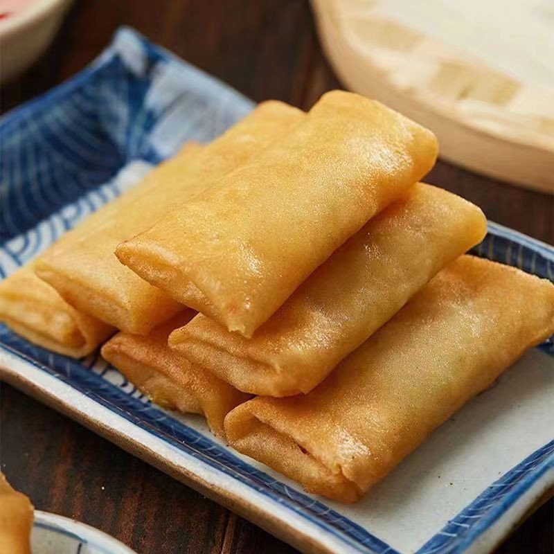 IQF Frozen Spring Rolls Factory - Vegetarian Instant Food Crispy Cooking