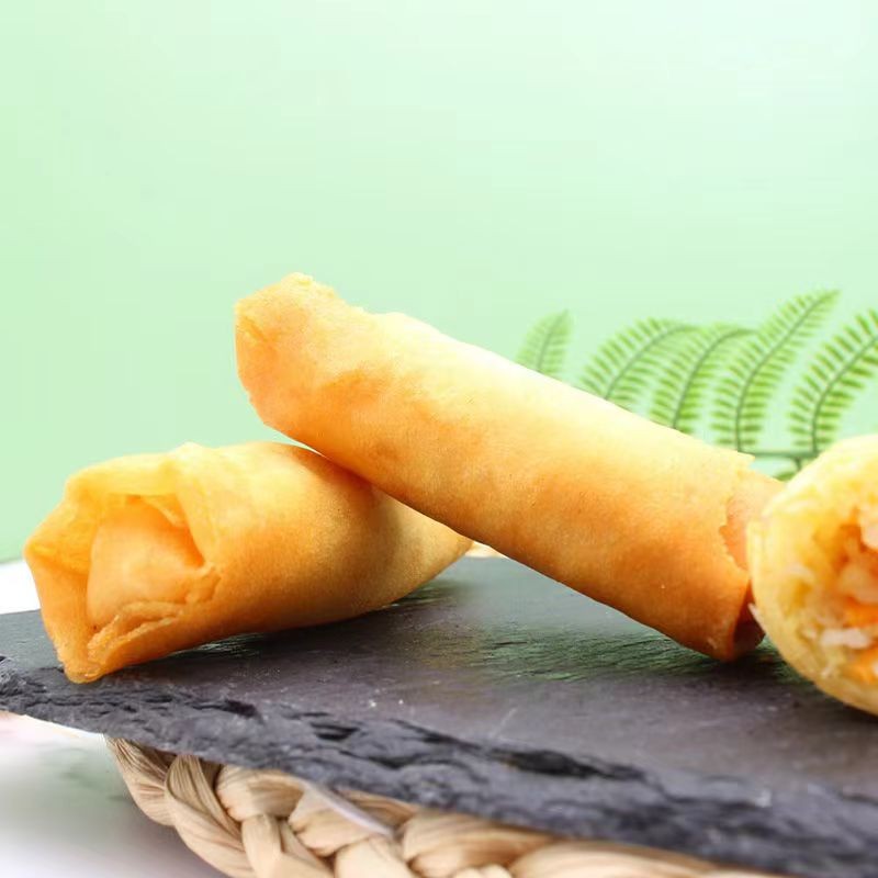 IQF Frozen Vegetable Spring Rolls Manufacturer - Wholesale Customized 1kg Bag Packaging