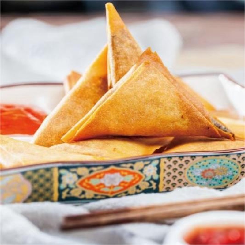 IQF Frozen Fried Food Manufacturer - Samosas Vegetables Spring Rolls Chinese Snack