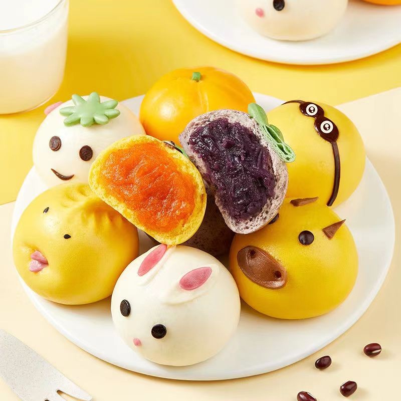 Children Frozen Food Factory - New Hot Product Cartoon Bun Cute Breakfast Wholesale