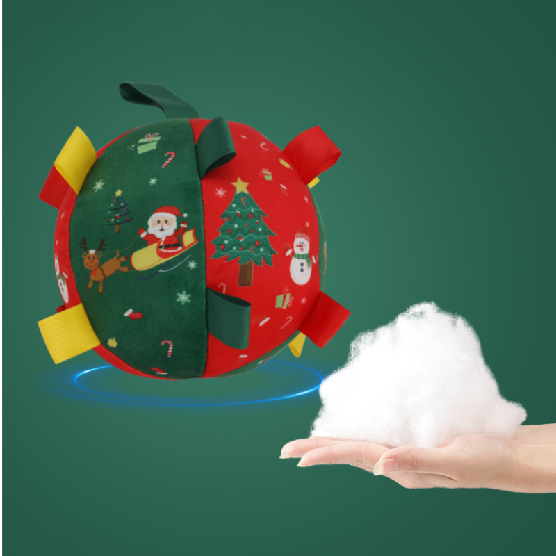 Christmas Pet Toy Factory - OEM Squeaky Built-In Bell Plush