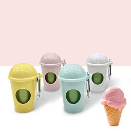 Pet Poop Dispenser Factory - OEM Ice Cream Shape Portable