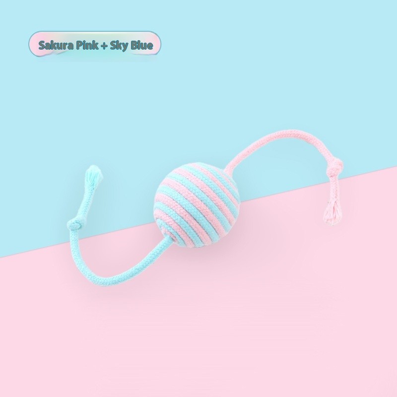 Cat Rope Toy Manufacturer - OEM Self Entertainment Cotton Ball