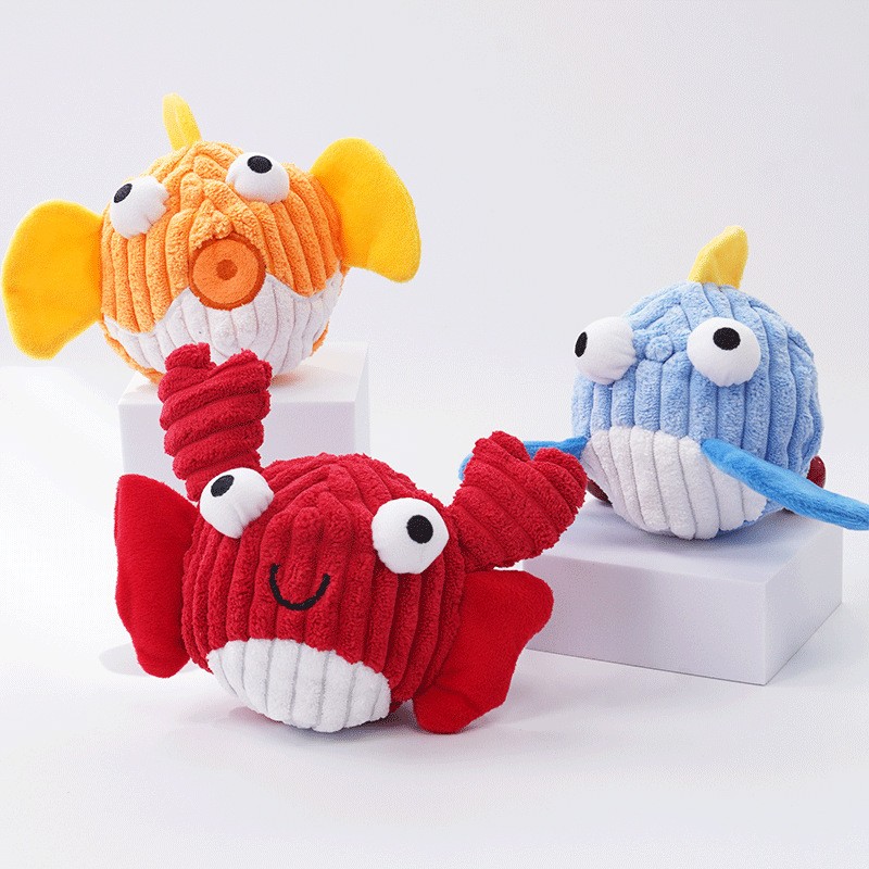 Dog Jumping Ball Factory - OEM Plush Sound Boredom Buster