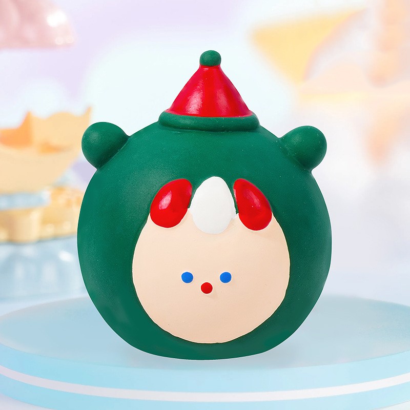 Dog Chew Toy Factory - OEM Latex Elk Cartoon Squeaky