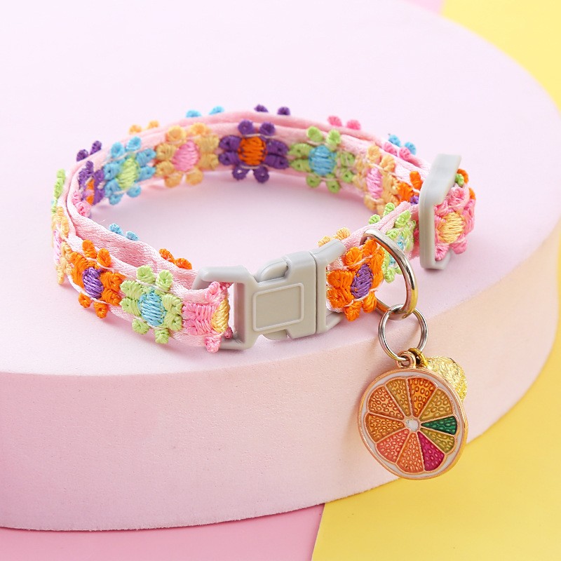 Pet Collar Manufacturer - OEM Colorful Outdoor Bell Necklace