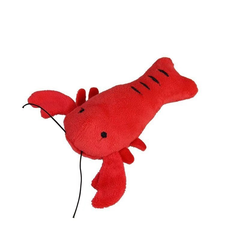 Pet Plush Toy Factory - OEM Soft Lobster Shape Squeaky