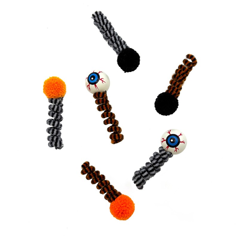 Cat Plush Toy Factory - OEM Halloween Wool Ball Spring