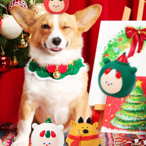 Dog Chew Toy Factory - OEM Latex Elk Cartoon Squeaky