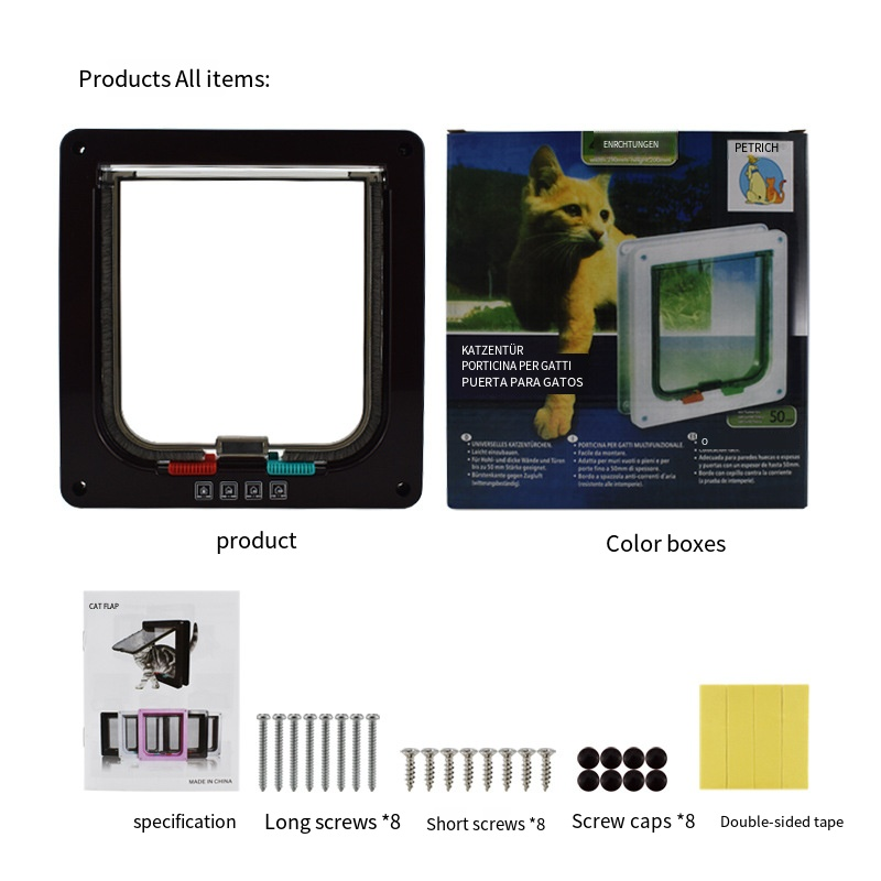 Pet Nest Door Factory - Control Entry Exit Cat Dog