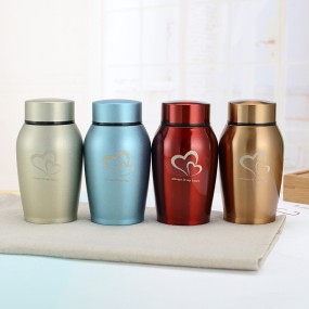 Pet Urn Supplier - Stainless Steel Custom Logo Ash Storage