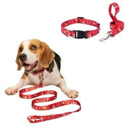Dog Collar Factory - Customized Polyester Holiday Print