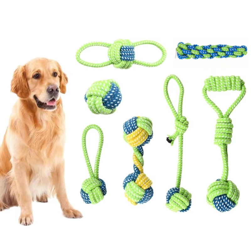 Interactive Dog Toy Supplier - Eco-Friendly Cotton Nylon Knotted
