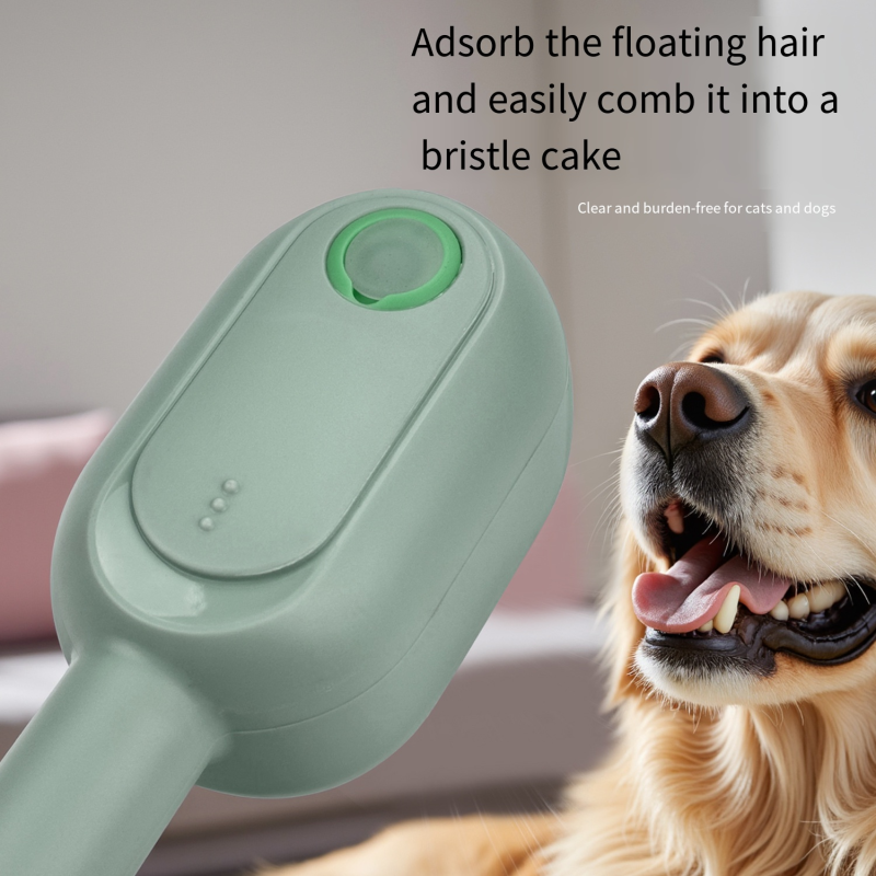 Pet Grooming Brush Supplier - Self Cleaning Electric Hair Removal