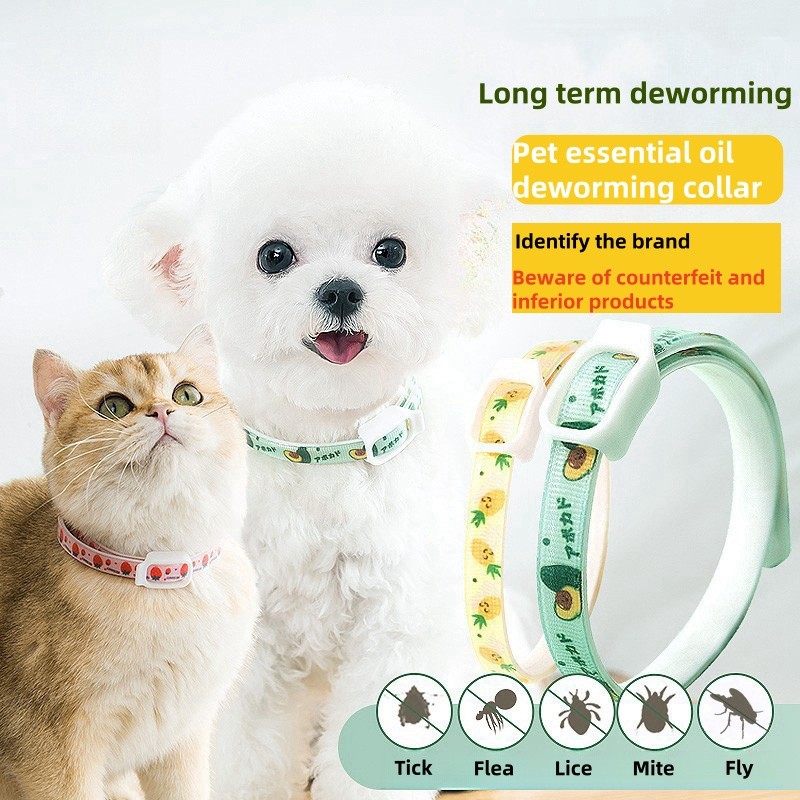 Pet Repellent Collar Supplier - Nylon Essential Oil Safe