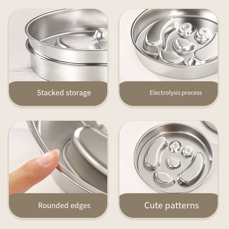 Dog Food Feeder Factory - Anti-Choking Stainless Steel