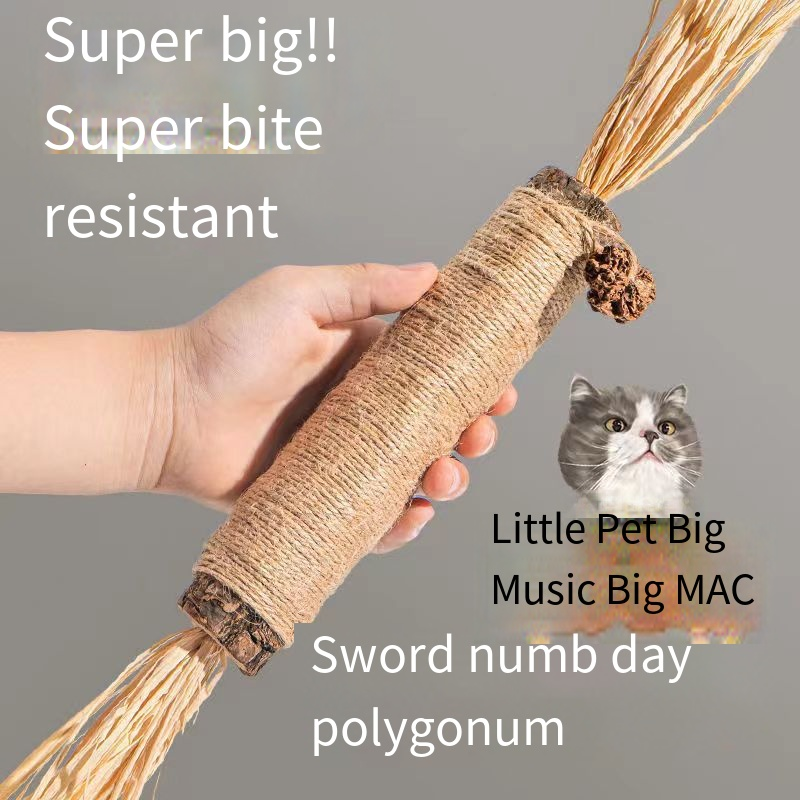 Cat Chew Sticks Supplier - Hemp Raffia Teeth Cleaning