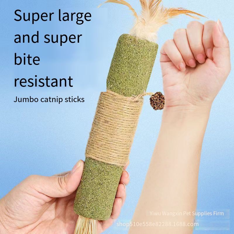 Cat Chew Sticks Supplier - Hemp Raffia Teeth Cleaning