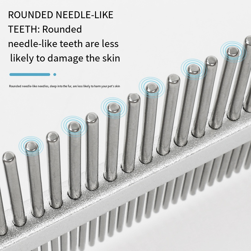 Pet Hair Remover Supplier - Solid Wood Handle Comb