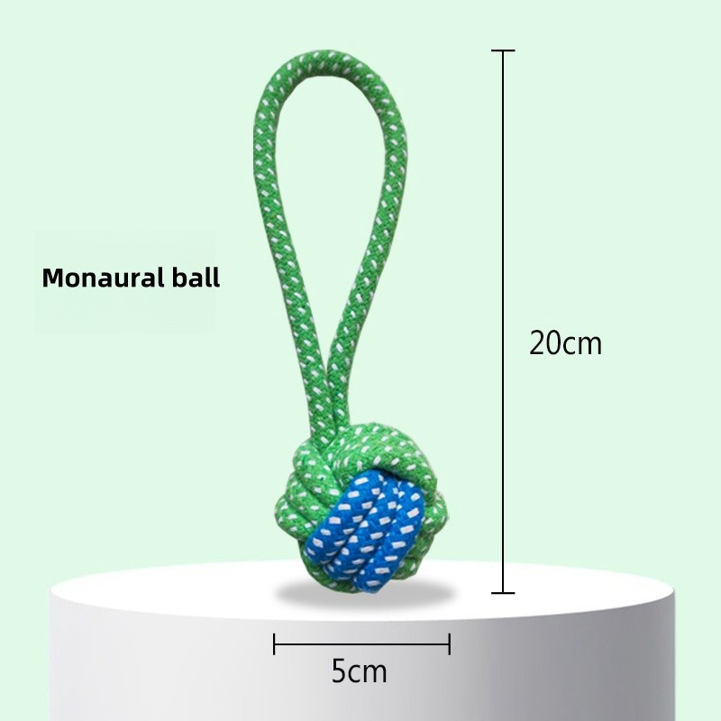 Dog Toy Factory - Cotton Rope Teeth Cleaning Bite Resistant