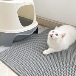 Cat Litter Mat Factory - Double-Layer Honeycomb Filter Easy Clean