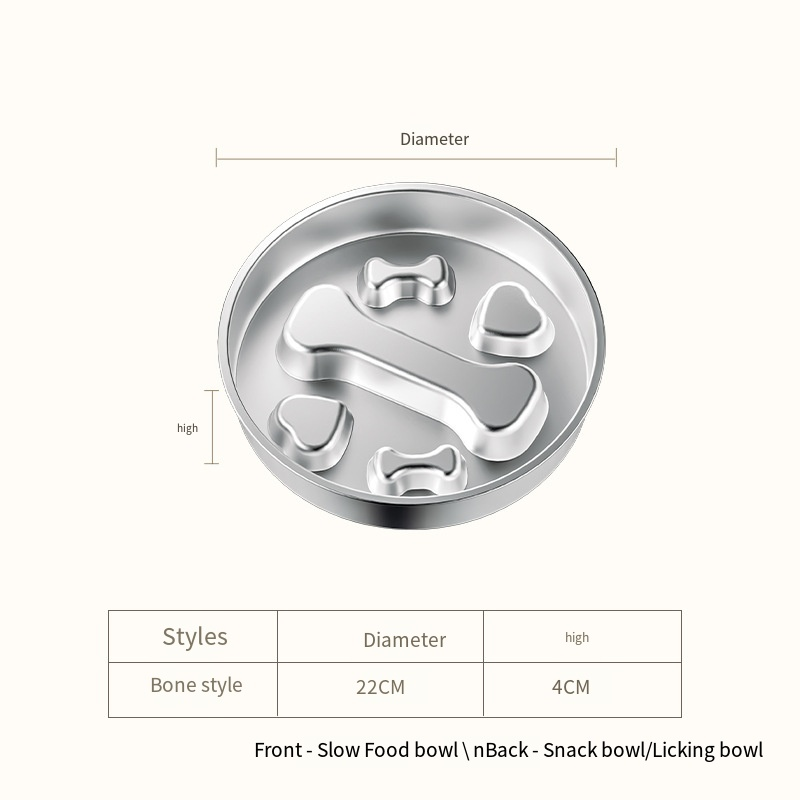 Dog Food Feeder Factory - Anti-Choking Stainless Steel