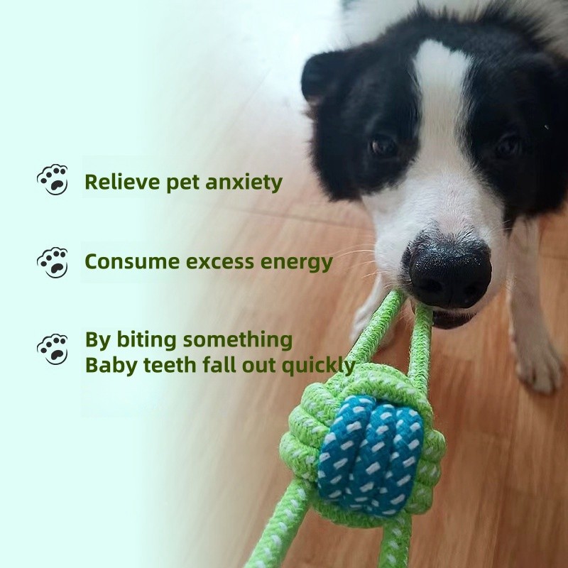 Interactive Dog Toy Supplier - Eco-Friendly Cotton Nylon Knotted