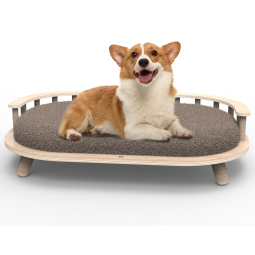 Wooden Pet Bed Supplier - Elegant Removable Washable Foam