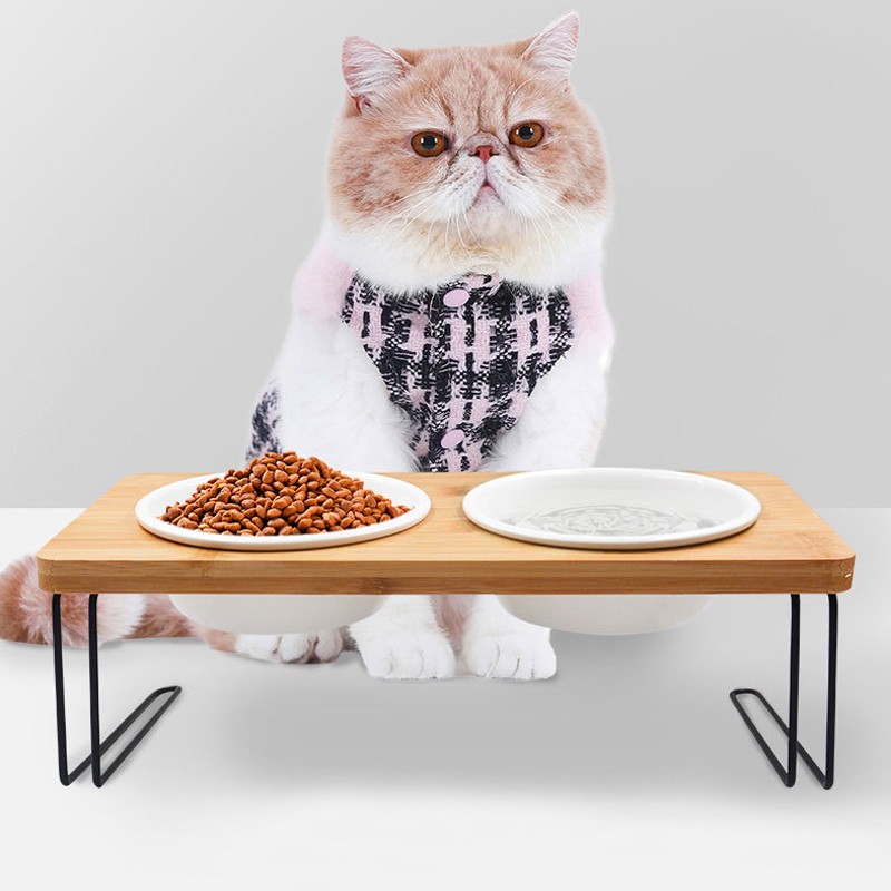 Elevated Pet Bowl Factory - 5L Bamboo Stainless Steel