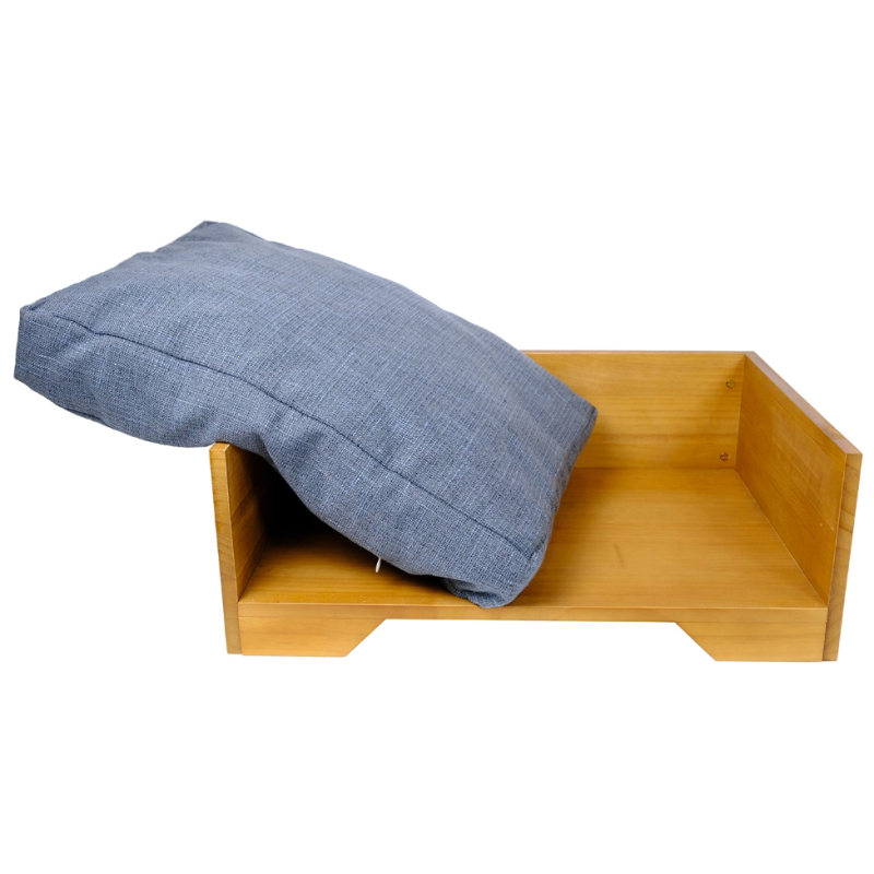 Round Pet Bed Factory - XL Wooden Breathable Warm