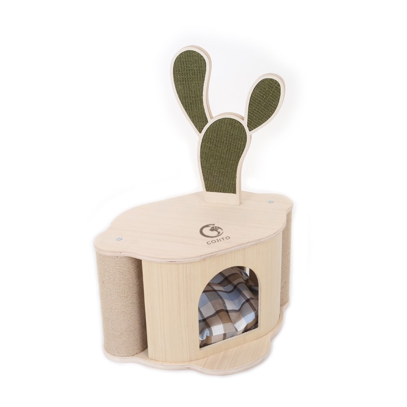 Cat Scratching Post Supplier - Cactus Design Tree Scratcher