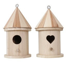 Bird Cage House Factory - Wooden Feeder Outdoor Suspended