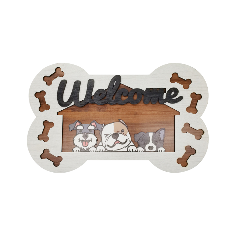 Pet Wall Decor Manufacturer - Custom Wood Plaque Welcome Sign