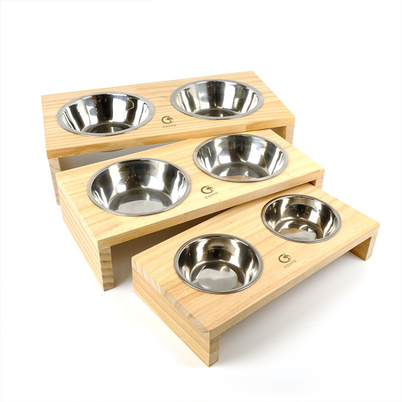 Raised Dog Bowls Manufacturer - Adjustable Large No-Slip