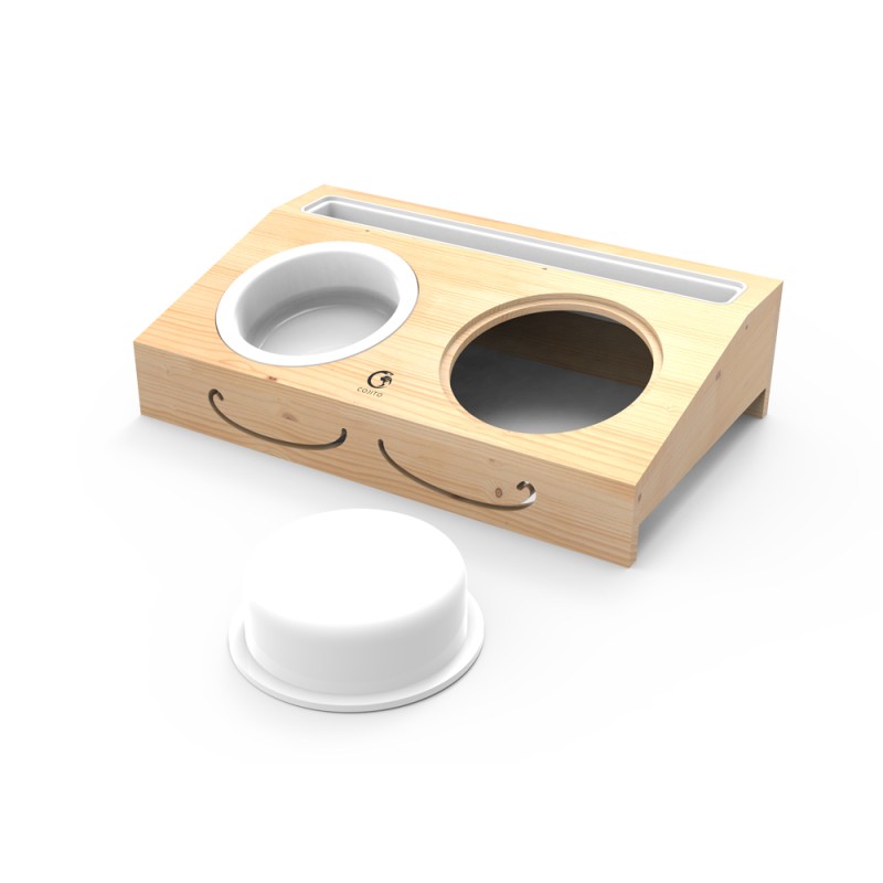 Pet Feeding Bowl Supplier - Slow Food Water Stainless Stand