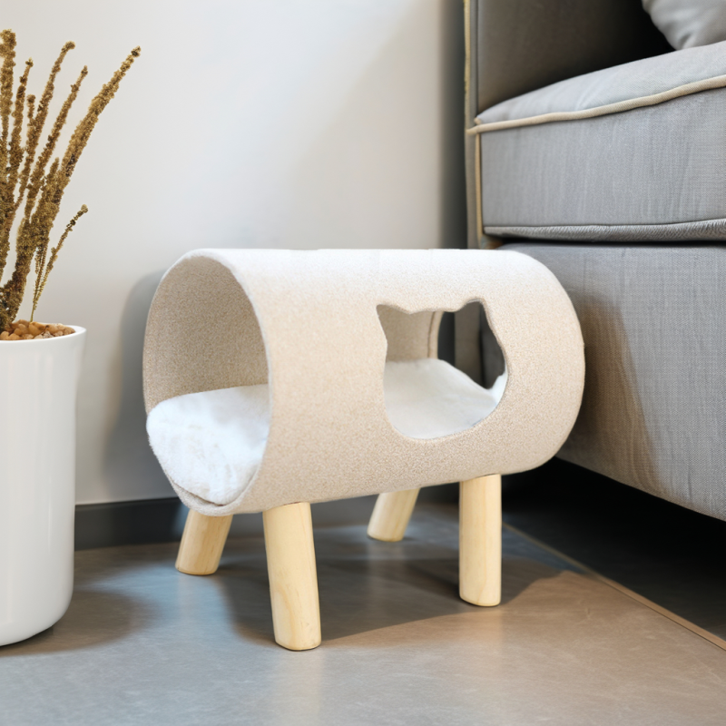 Cat Bed Condo Factory - Eco-Friendly Wood Sisal Felt