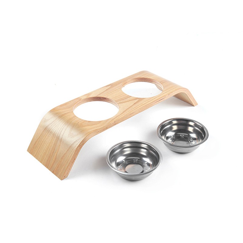Pet Bowls Set Supplier - 2 in 1 Double Feeding Ceramic