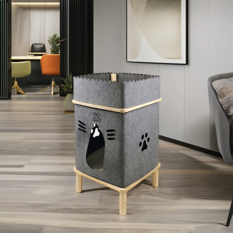 Small Pet Bed Manufacturer - Fleece Sofa Breathable Warm