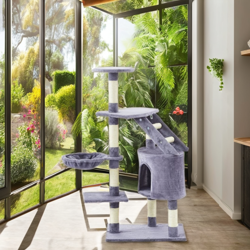 Cat Tree Climber Supplier - Durable Wood Rope Sisal