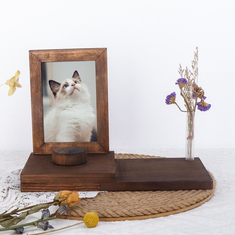 Pet Urn Supplier - Customizable Wooden Photo Frame