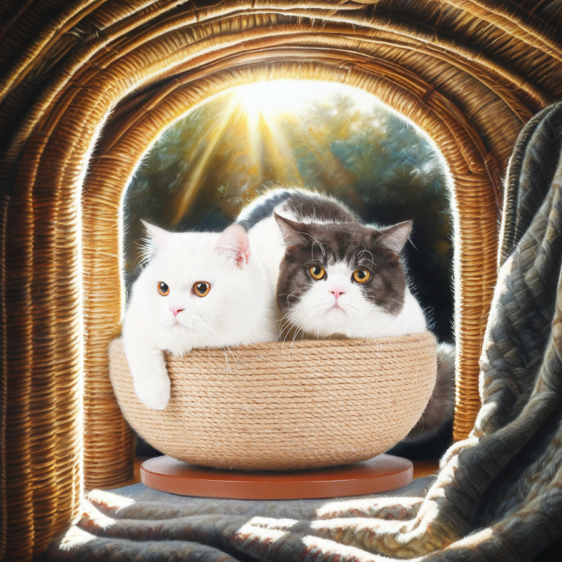 Pet Scratching Post Supplier - Light Feature Wood Sisal Sleep