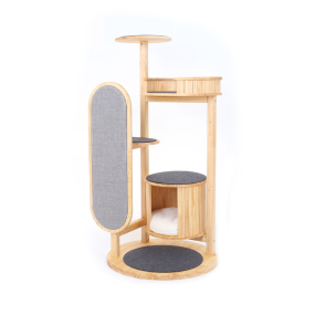 Kitten House Supplier - Wooden Large Sisal Scratch Board