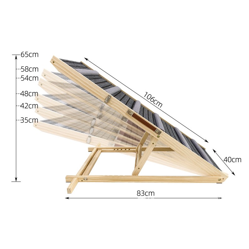 Pet Folding Ramp Supplier - Adjustable Telescoping Outdoor