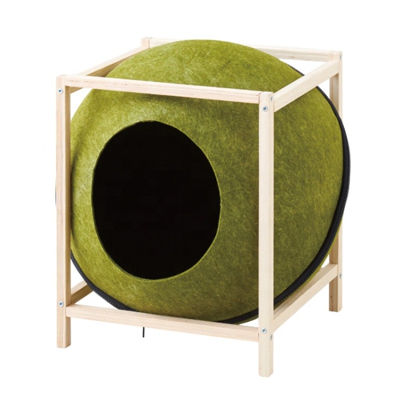 Pet Kennel Supplier - Wool Handmade Felt Cave